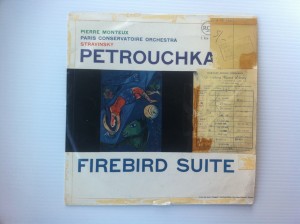 Monteux & Paris Conservatoire Orchestra & Stravinsky ‎– Petrouchka-Firebird Suite LM-2113